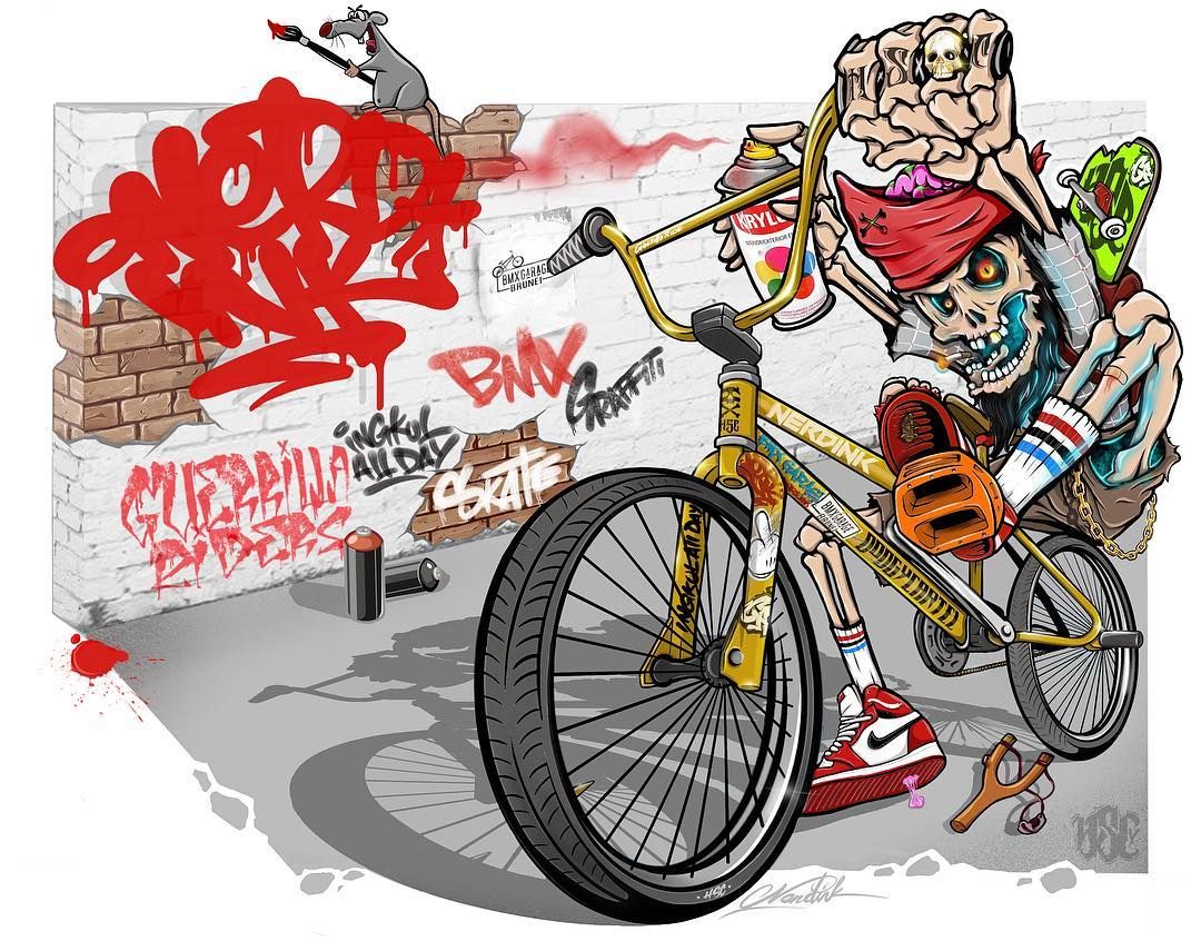 Detail Bmx Logo Graffiti Nomer 3