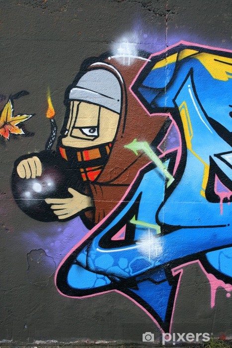 Detail Bombe Graffiti Nomer 2