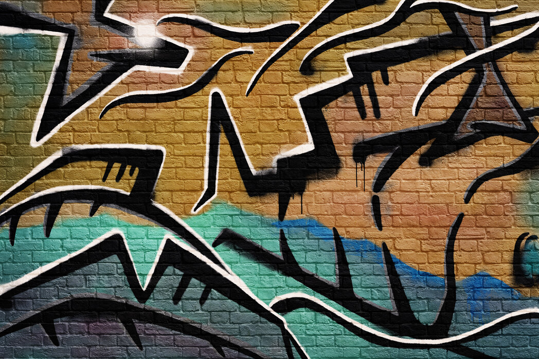 Detail Brick Graffiti Nomer 12