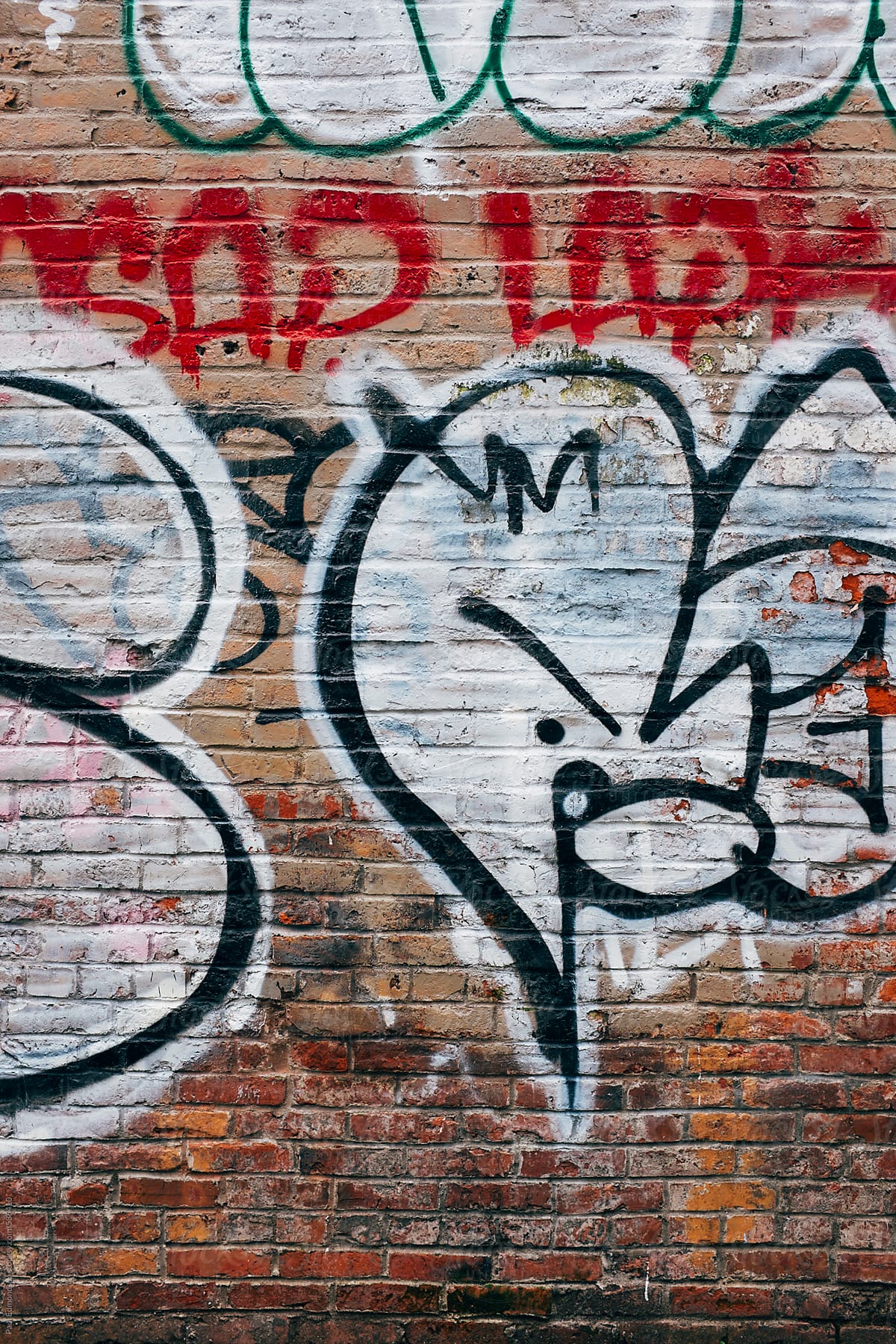 Detail Brick Graffiti Nomer 28