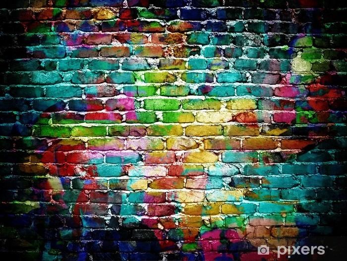 Detail Brick Wall Graffiti Prtrait Nomer 23