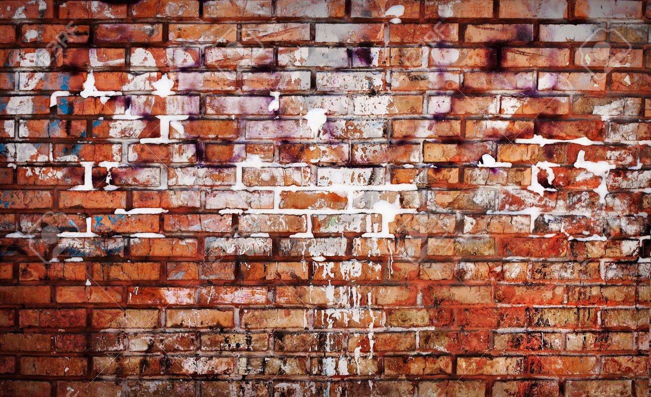 Detail Brick Wall Graffiti Prtrait Nomer 29