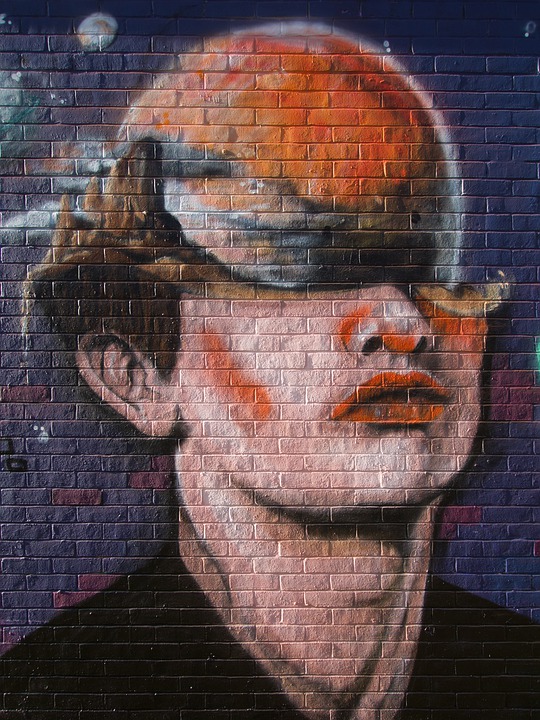 Detail Brick Wall Graffiti Prtrait Nomer 5