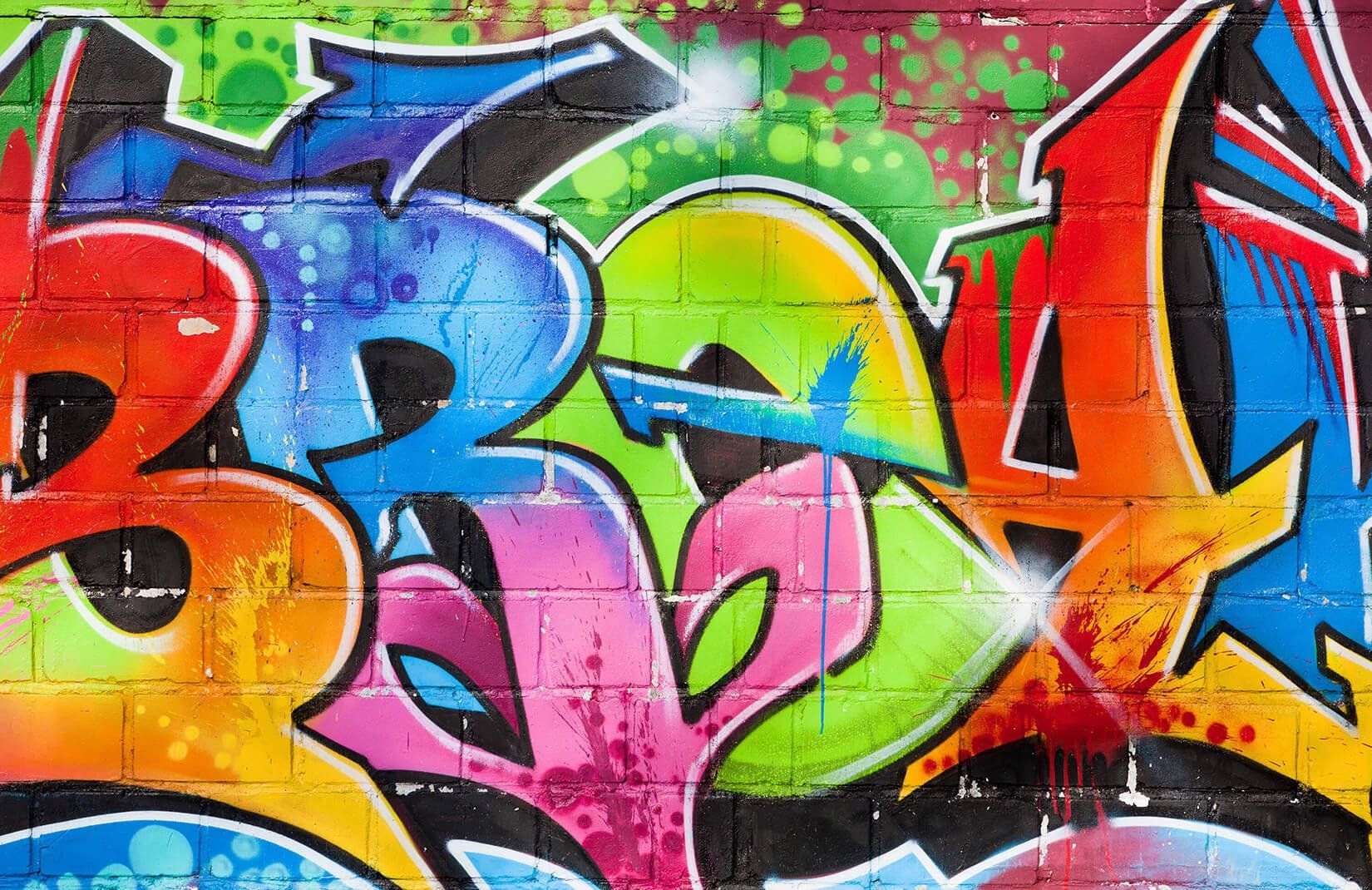 Detail Bronx Graffiti Wallpaper Nomer 3