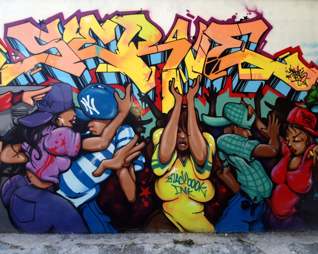 Detail Bronx Graffiti Wallpaper Nomer 9