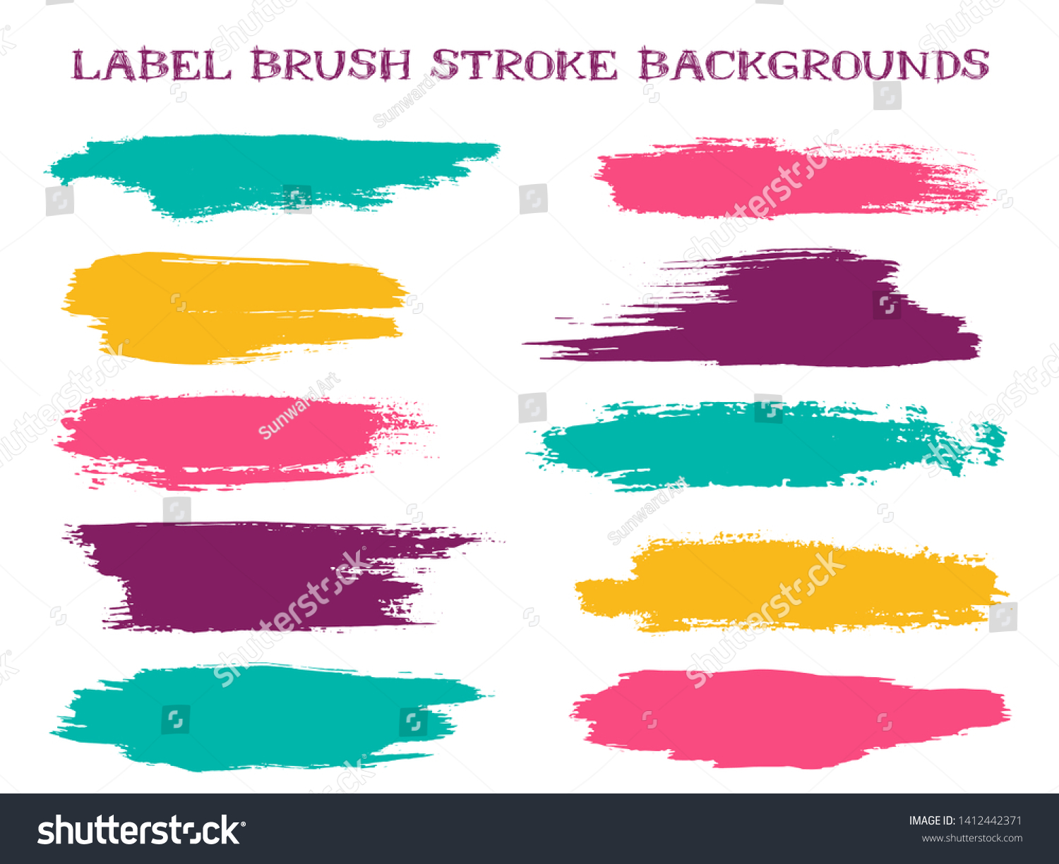 Detail Brush Stamp Graffiti Vector Nomer 7