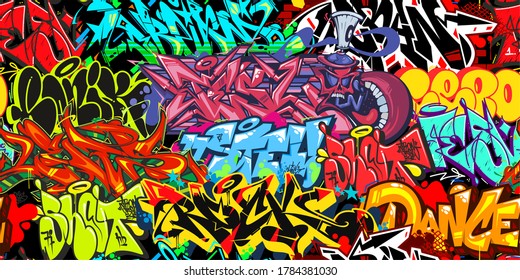 Detail Bubble Graffiti Background Nomer 10