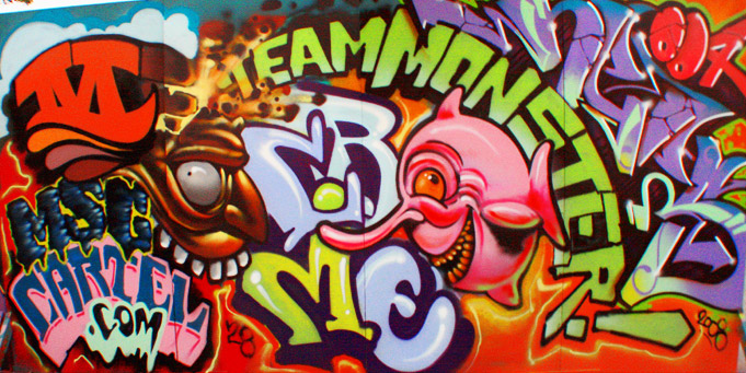 Detail Bubble Graffiti Background Nomer 43