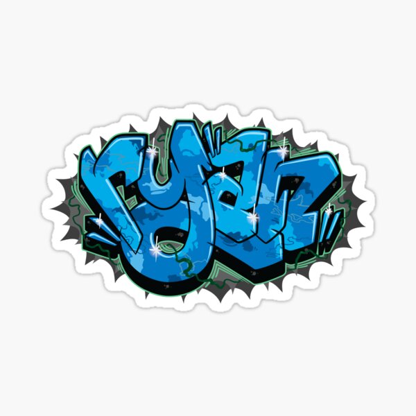 Detail Bubble Graffiti Name Alone Nomer 14