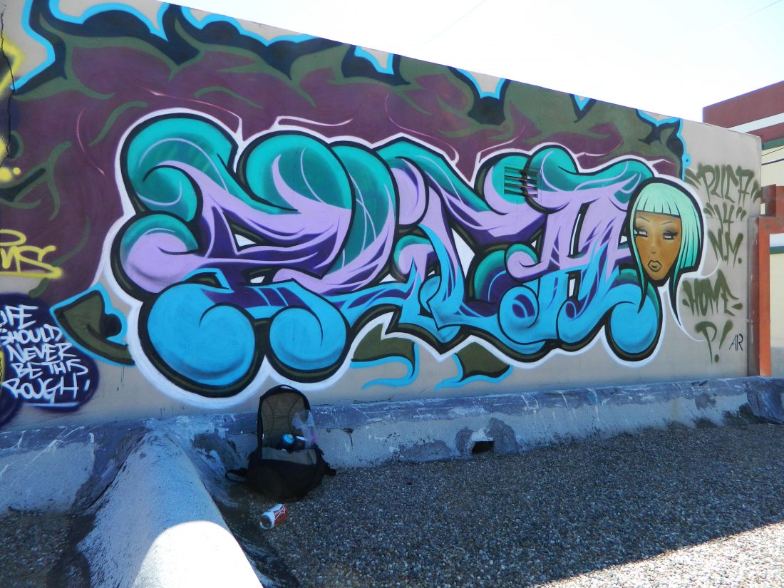Detail Bubble Graffiti Name Alone Nomer 33