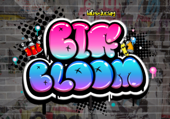 Detail Bubble Graffiti Name Alone Nomer 54