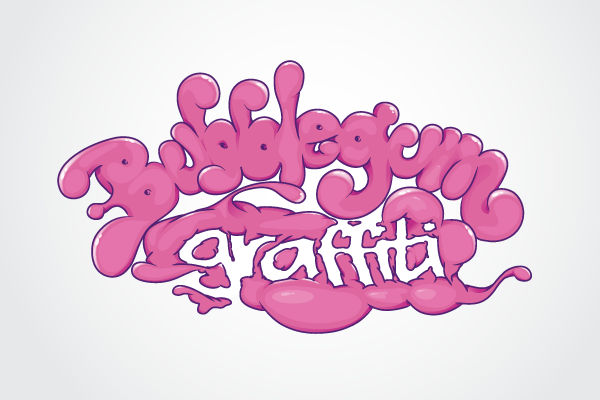 Detail Bubblegum Graffiti Nomer 5