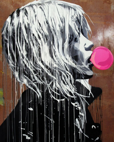 Detail Bubblegum Graffiti Art Nomer 8