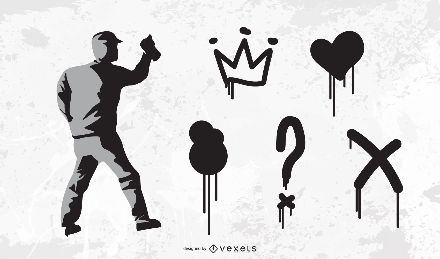 Detail Building Vector Graffiti Nomer 37