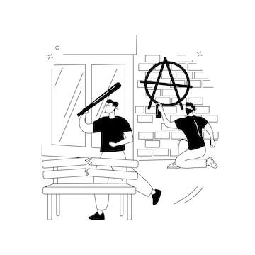 Detail Building Vector Graffiti Nomer 47