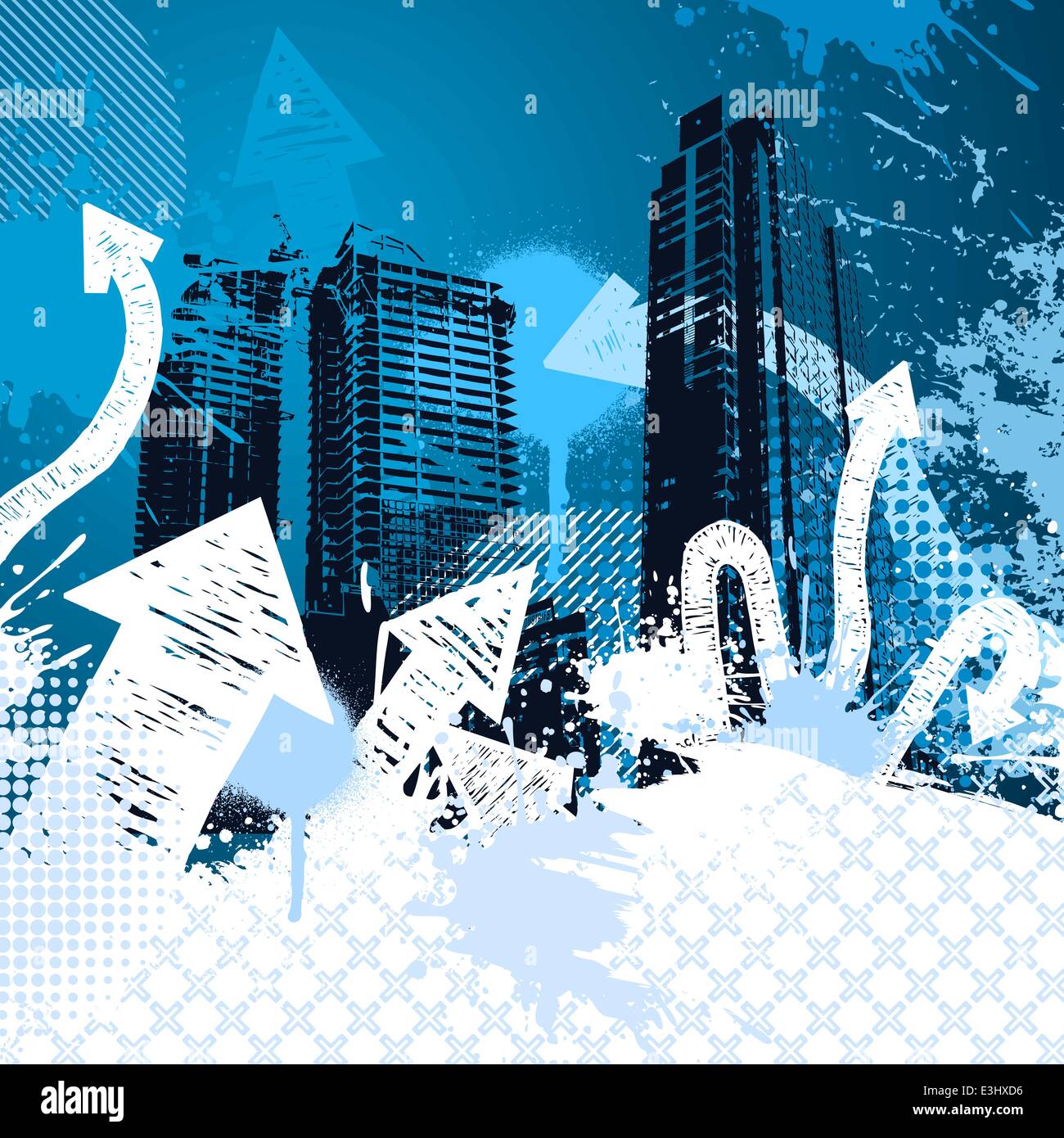 Detail Building Vector Graffiti Nomer 8