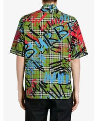 Detail Burberry Shirt Graffiti Nomer 10