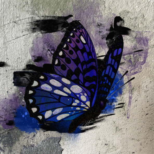Detail Butterfly Graffiti Nomer 9