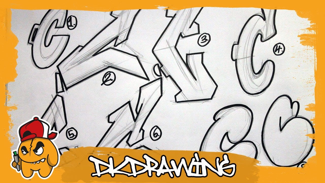 Detail C Graffiti Style Nomer 19