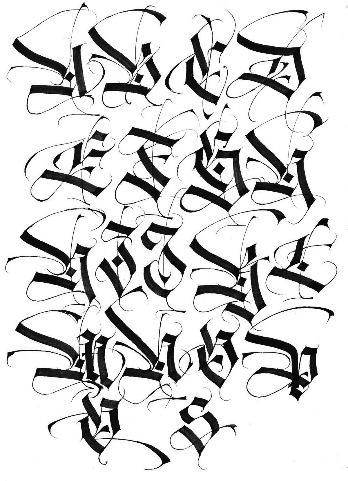 Detail Calligraphy Graffiti Nomer 24
