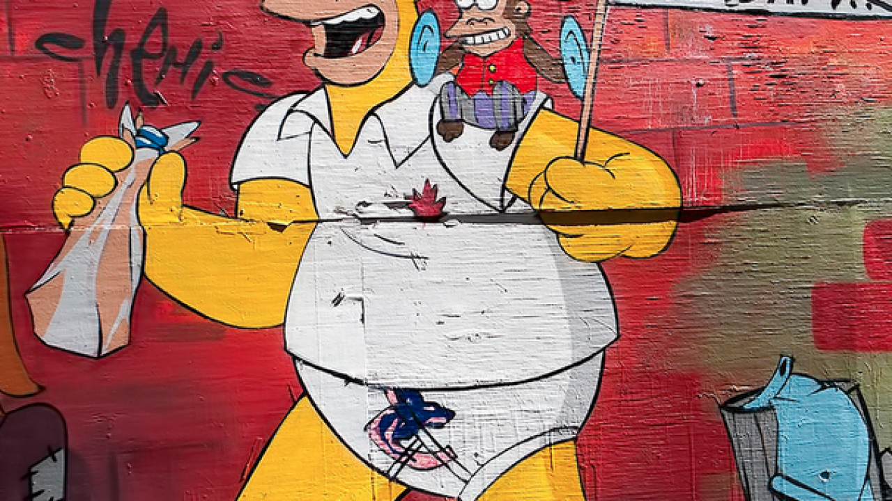 Detail Canadian Graffiti Simpsons Nomer 22