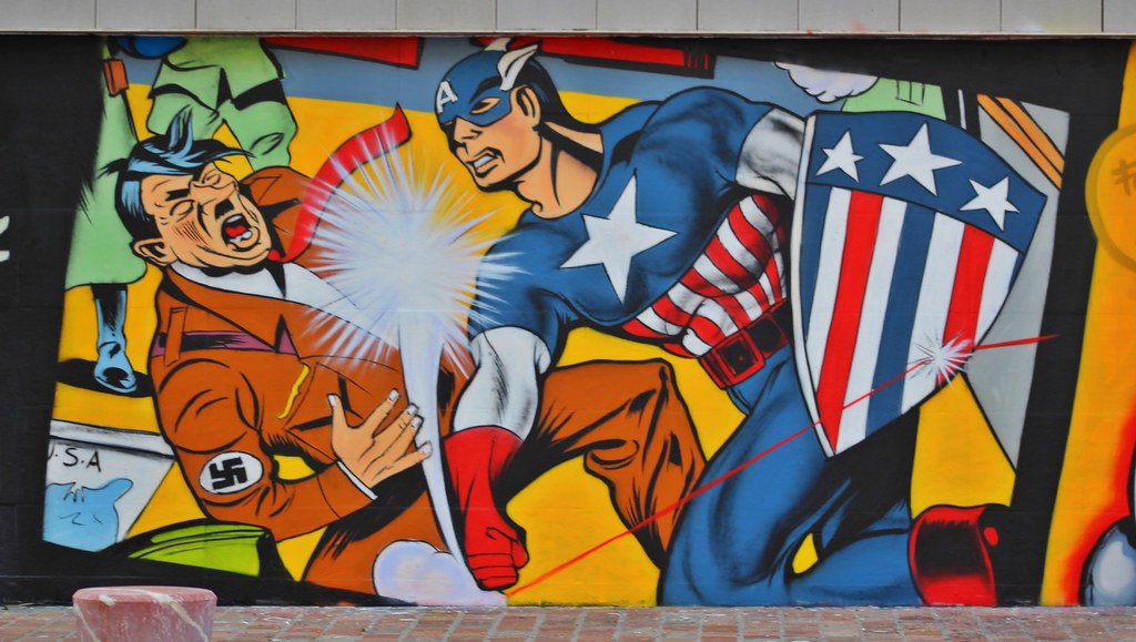 Detail Captain America Fascist Graffiti Nomer 24