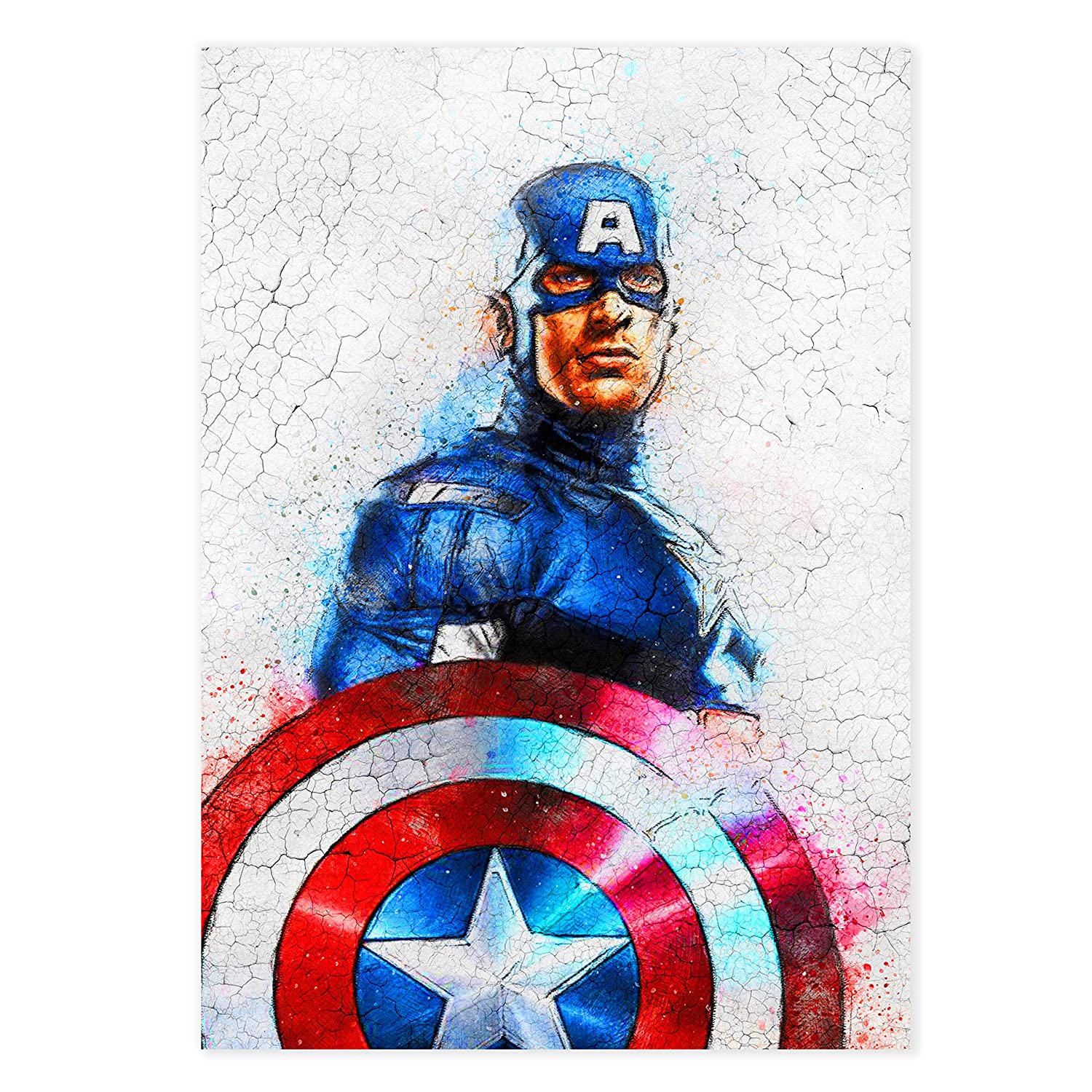 Detail Captain America Graffiti Nomer 33