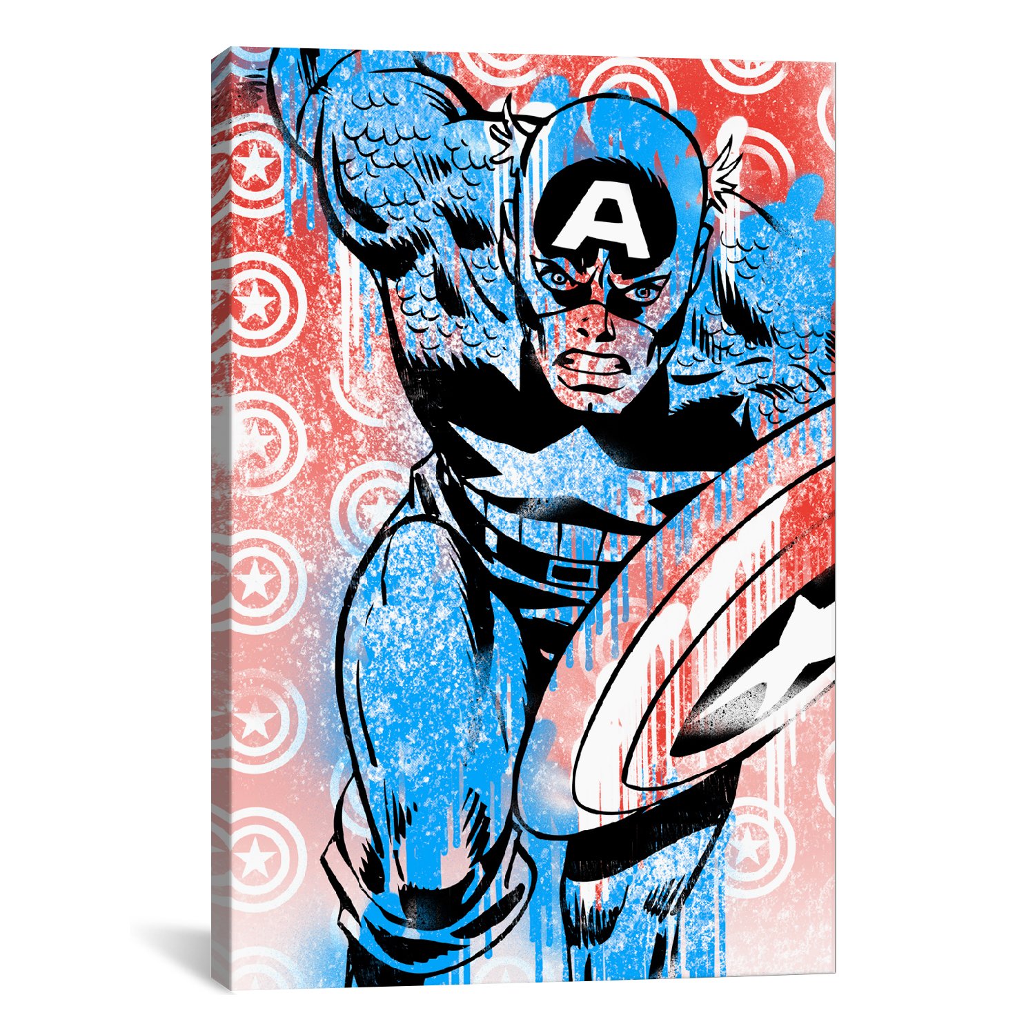 Detail Captain America Graffiti Nomer 51