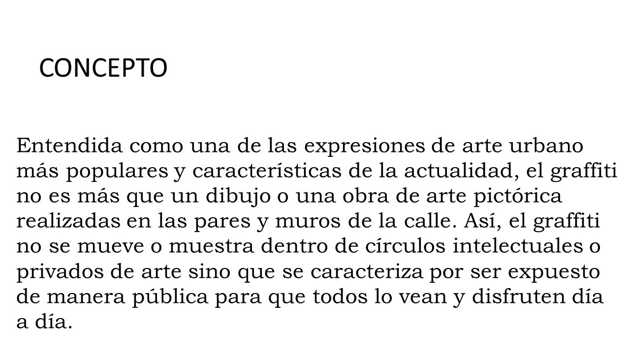 Detail Caracteristicas Del Graffiti Nomer 13