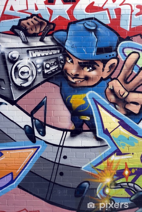 Detail Cartoon Graffiti Man Nomer 31