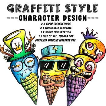 Detail Character Graffiti Design Nomer 48