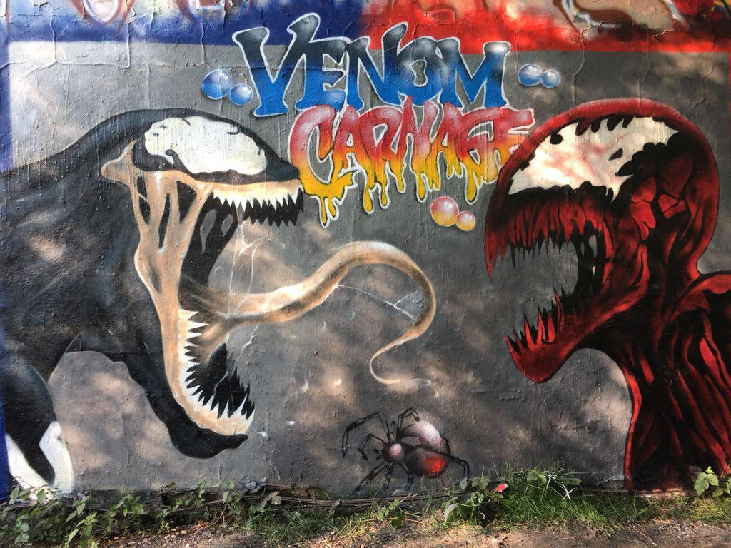 Detail Character Graffiti Venom Nomer 17