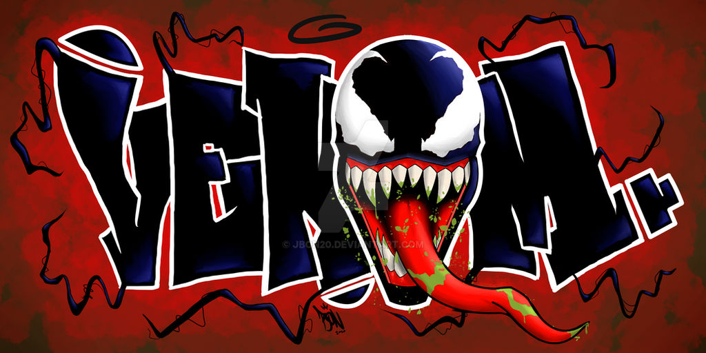 Detail Character Graffiti Venom Nomer 3