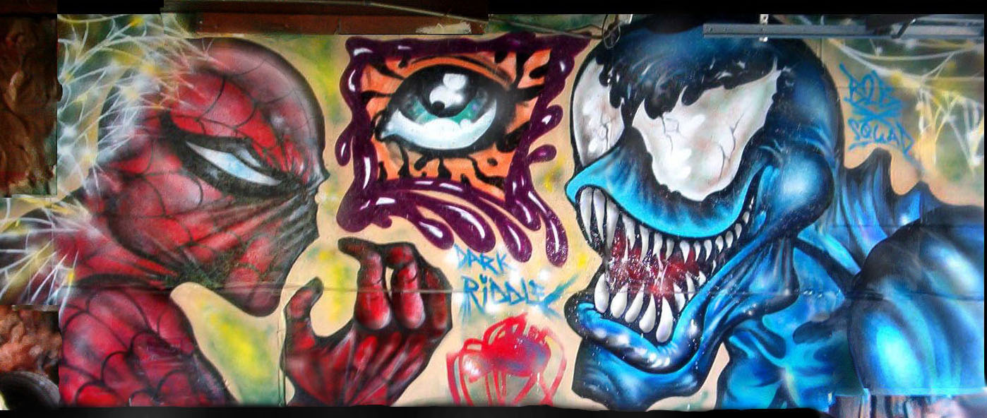 Detail Character Graffiti Venom Nomer 28