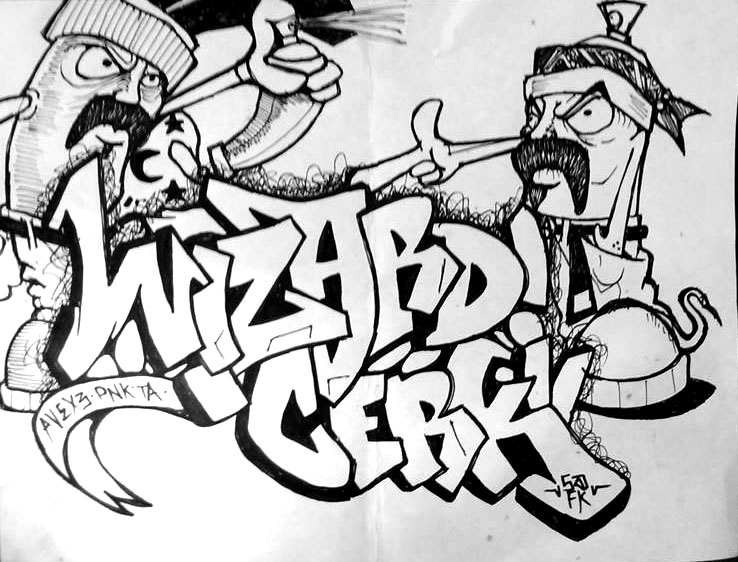 Detail Character Graffiti Wizard Nomer 37