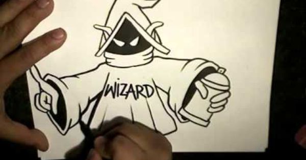 Character Wizard Graffiti - KibrisPDR