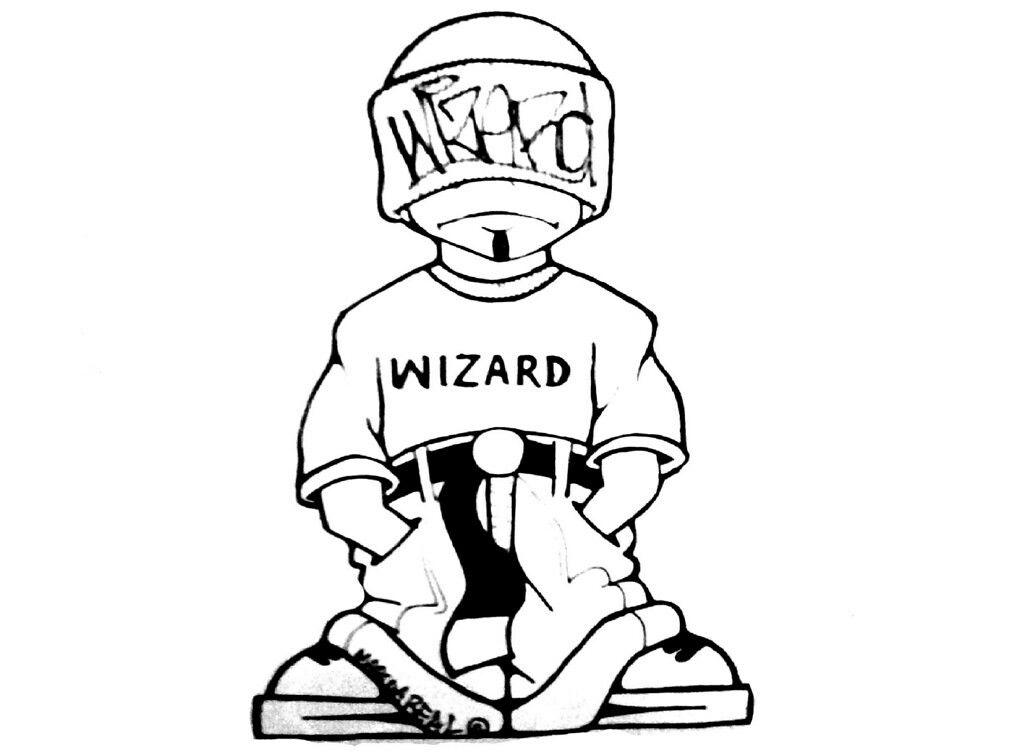 Detail Character Wizard Graffiti Nomer 3