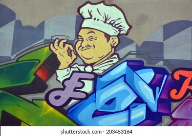 Detail Chef Graffiti Photo Nomer 6