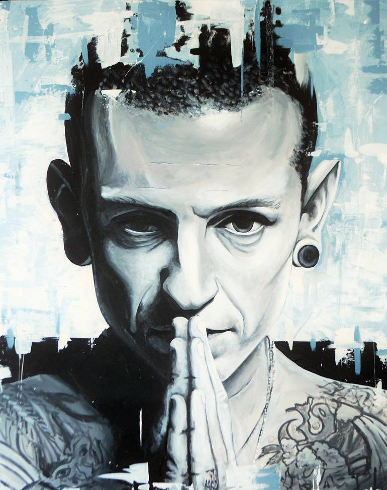 Detail Chester Bennington Graffiti Nomer 16