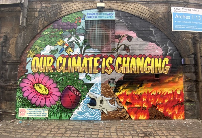 Climate Change Graffiti - KibrisPDR