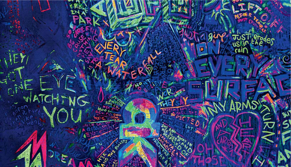 Detail Coldplay Live 2012 Graffiti Wall Nomer 14