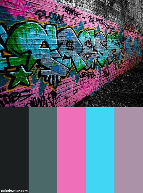 Detail Color Art Graffiti Nomer 9