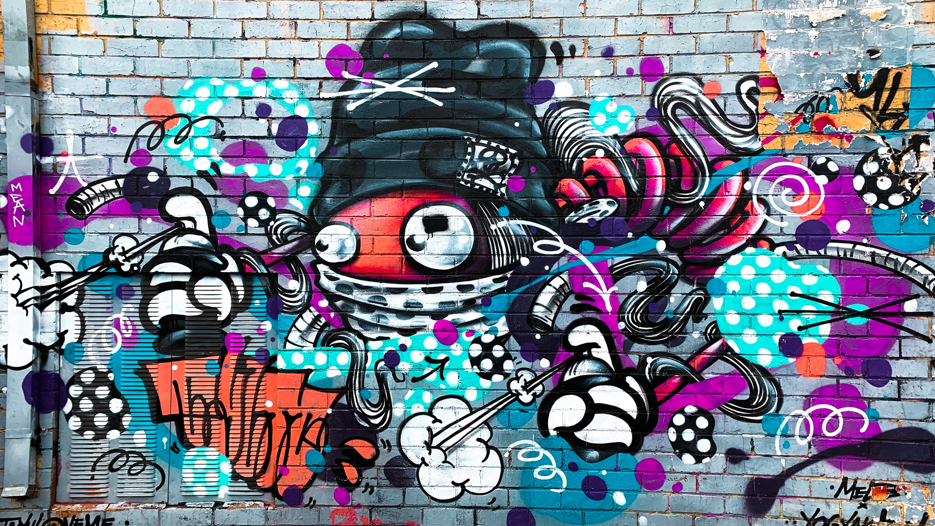 Detail Colorful Graffiti Wallpaper Nomer 24