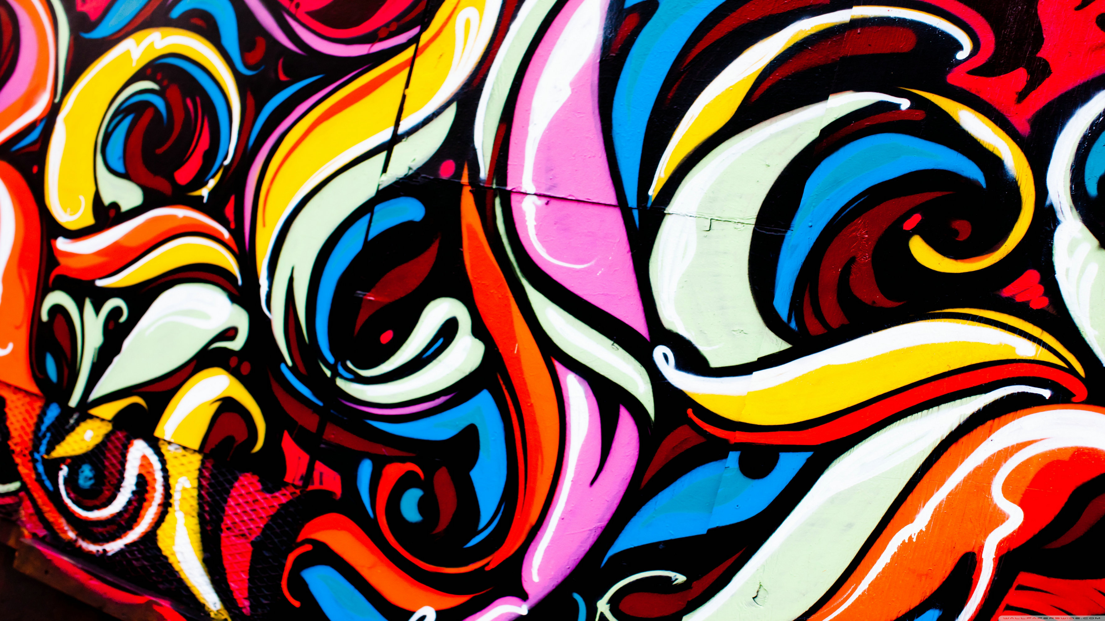 Detail Colorful Graffiti Wallpaper Nomer 9