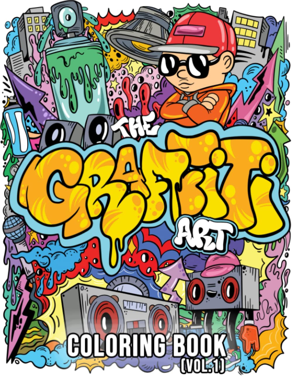 Detail Coloring Graffiti With Markers Nomer 6