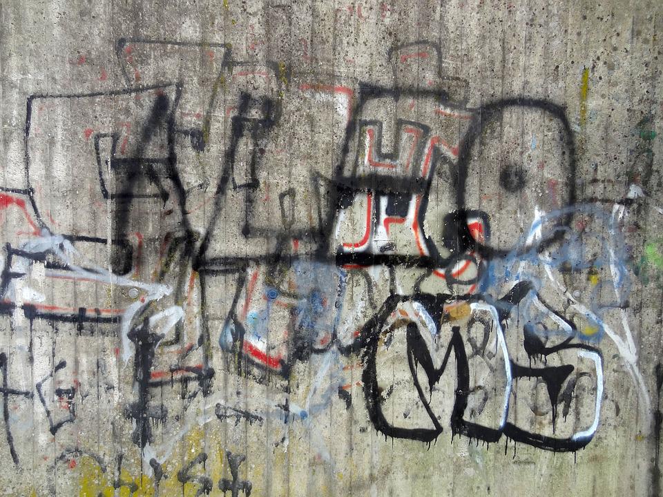 Detail Concrete Graffiti Nomer 17