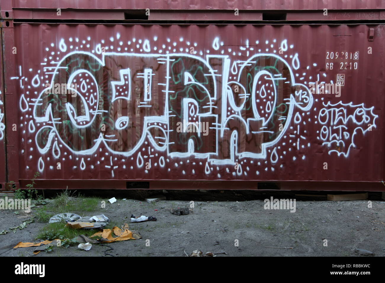 Detail Container Graffiti Nomer 33