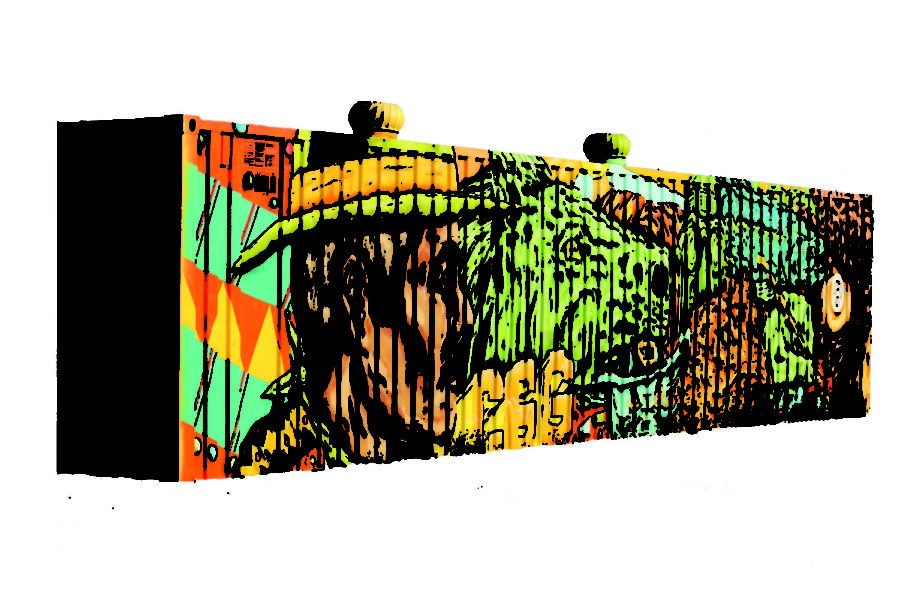Detail Container Graffiti Nomer 44