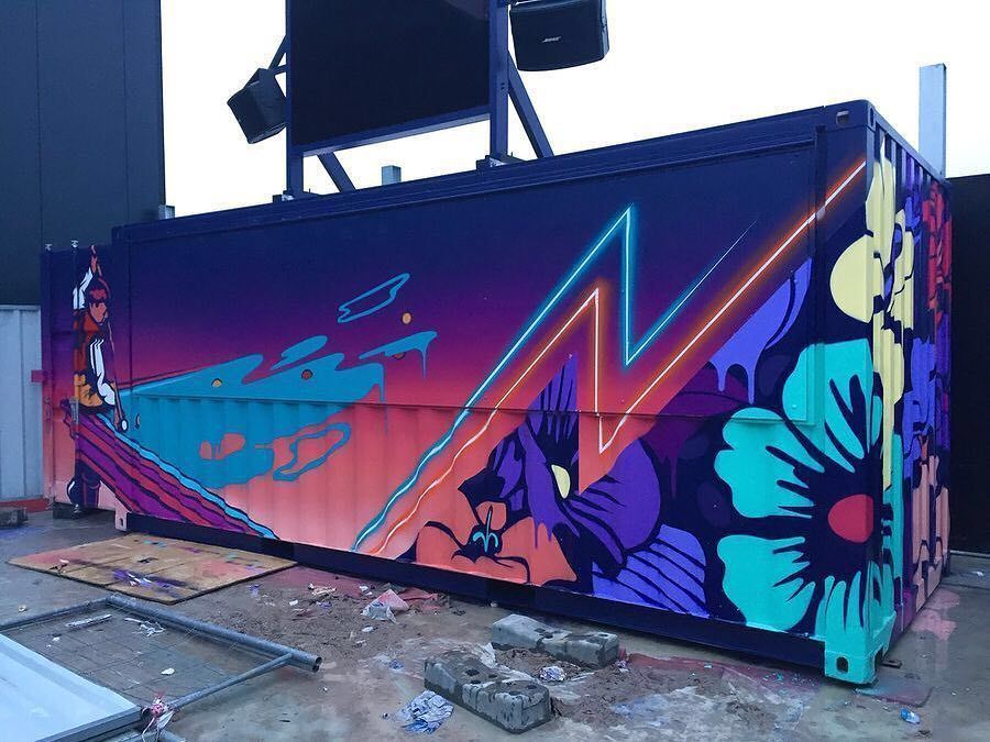 Detail Container Graffiti Nomer 9