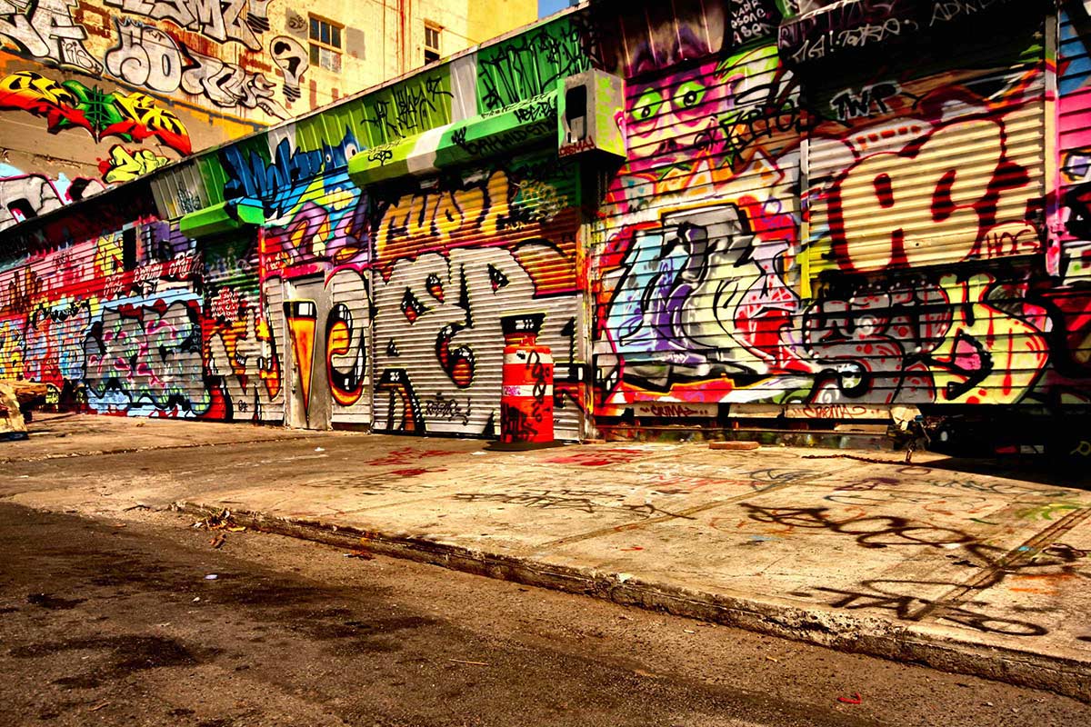 Detail Contemporary Graffiti Art Nomer 29